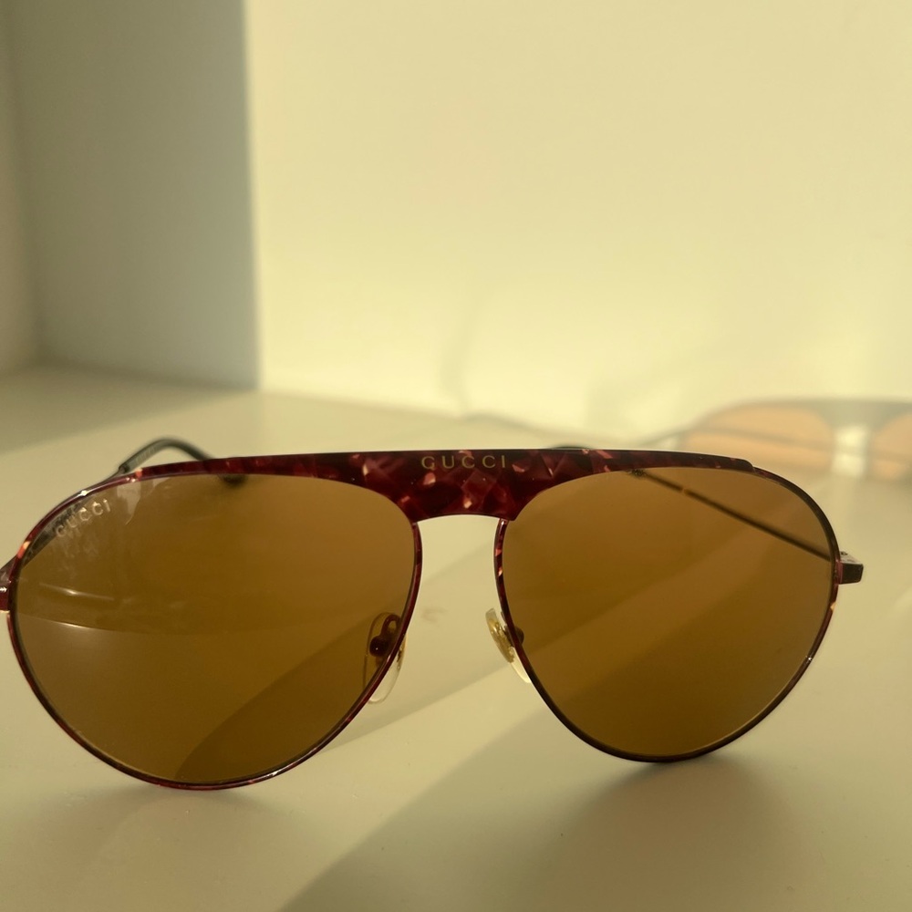 GUCCI GG0908S 002 Aviator Sunglasses